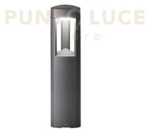 Ges490- paletto grigio antracite 1 luce attacco gx53 ip54 h.50cm