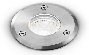 Ges542- segnapassi in alluminio e acciaio aisi 306 led 4000k 395lm