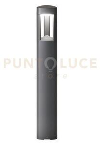 Ges491- paletto grigio antracite 1 luce attacco gx53 ip54 h.80cm