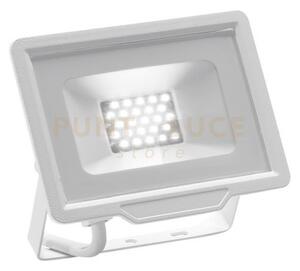 Ges841c- proiettore faro led 3000k 1700lm 20w ip65 alluminio e vetro
