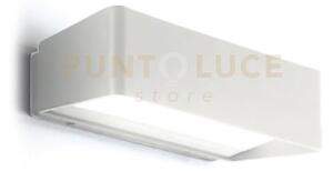 Ges760- applique bianca a led 4000k 1300lm 13w ip65 24,8cm