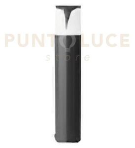 Ges731- paletto h.50cm d.9cm grigio antracite 1 luce attacco e27 ip44