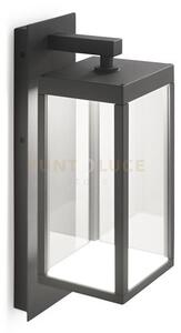 Ges771- applique esterna grigio antracite a led 4000k 650lm 13w ip5
