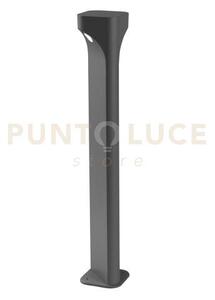 Ges942- paletto led 4000k 501lm 11w grigio antracite ip65 80cm