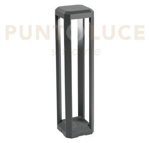 Ges950- paletto led 4000k 838lm 13w grigio antracite ip65 50cm