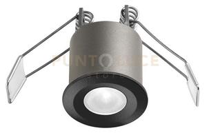 Gfa1091c- faretto da incasso antiabbaglio a led 3000k 230lm 3w d.3