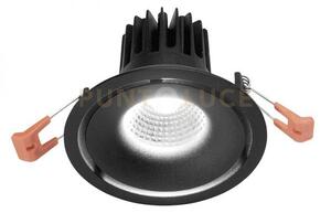 Gfa1031c- faretto da incasso in alluminio diffusore trasparente a l