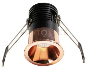 Gfa1112c- faretto ad incasso ottica rientrata a led 3000k 400lm 5w 