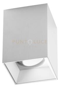 Gfa1230- faretto orientabile bianco 1 luce attacco gu10 quadrata l