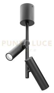 Gfa1455h- faretto spot orientabile 2 luci attacco led 2700k 981lm 2