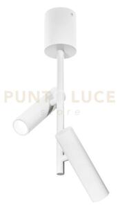 Gfa1454c- faretto spot orientabile 2 luci attacco led 3000k 1066lm 