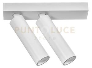 Gfa1474c- faretto spot orientabile 2 luci attacco led 3000k 1044lm 