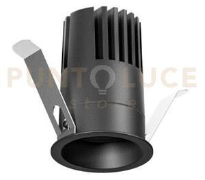 Gfa1413c- faretto led ad incasso colore nero 3000k 1350lm 12w d.5,2cm