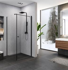 New Trendy Superia Black box doccia 90x90 cm quadrato nero opaca/vetro trasparente K-0591