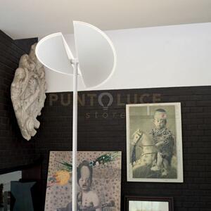 Gpib01- piantana in alluminio e vetro dimmerabile e orientabile led