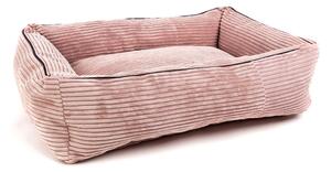 Pouf cuccia imbottita per cane gatto in velluto