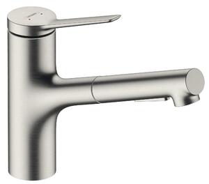 Hansgrohe Zesis M33 rubinetto da cucina verticale acciaio inossidabile 74800800
