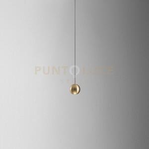 Guya s/1 - sospensione 1 luce led 3000k 410lm 8,5w con rosone color