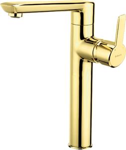 Deante Arnika rubinetto per lavabo verticale oro BQA_Z20K
