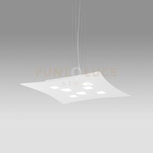 Isotta s - lampadario a sospensione 10luci attacco gx53 biemissione