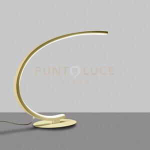 Iole l - lampada led 3000k 600lm 12w dimmerabile oro