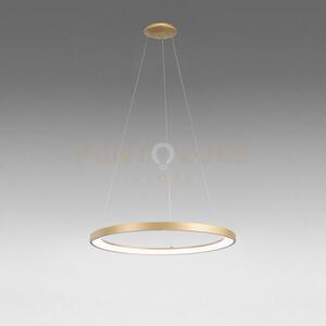 Krizia s/g sospensione colore oro a led 3000k 4600lm 60w dimmerabil