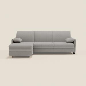 Primula divano letto angolare con materasso H18 cm - penisola contenit