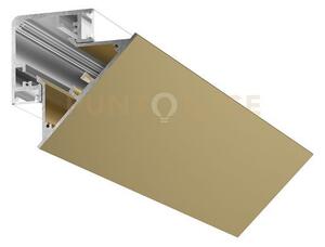 Lubiana d - profilo lineare e diffusore per parete/soffitto mt 2 oro
