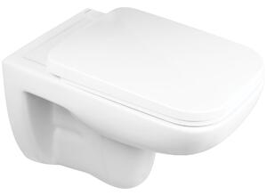 Oltens Ribe vaso wc con copriwater a discesa lenta sospeso senza brida bianco lucida 42010000