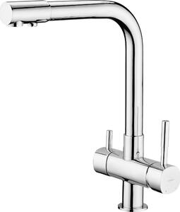 Deante Aster rubinetto da cucina verticale cromo BCH065M