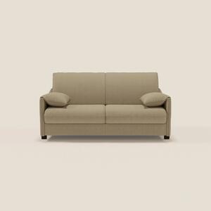 Primula divano letto con materasso alto 18 cm - braccioli mobili e tes