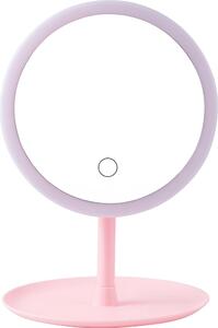 Verk 15785 specchio cosmetico con retroilluminazione LED rosa