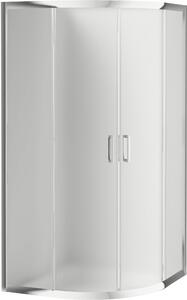 Deante Funkia box doccia 90x90 cm semicircolare cromo lucida/vetro opaco KYP_651K