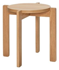 Sgabello in legno di quercia Always - Hübsch