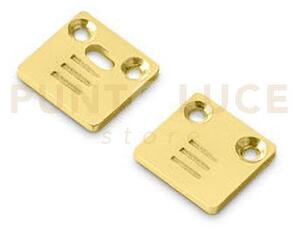 Tappi riga p - 2 pezzi per profilo "riga p" colore oro
