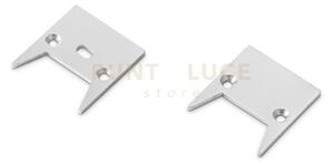 Tappi 2 pezzi per profilo "bucarest p " colore bianco
