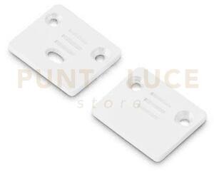 Tappi riga g - 2 pezzi per profilo "riga g" colore bianco