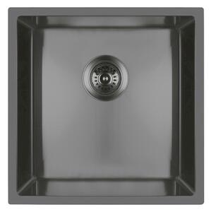 Oltens Stalvask lavello in acciaio 44x44 cm nero 71100300