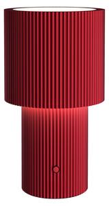 Lampade da tavolo Herstal, Iluma, dimmerabile, Rosso, Soggiorno, Alluminio, Moderno