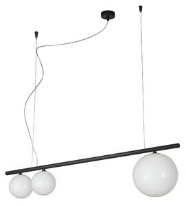 Metal Lux - Libra lampada a sospensione 3 luci Verniciato nero