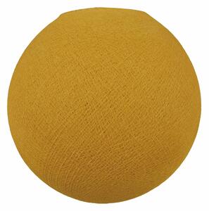 Diffusore Tori giallo, in cotone, diam. 30