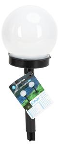 Lampioncino segnapassi Led Globe 0,006W Nero con pannello solare IP44 Bianco freddo 6500K con sensore crepuscolare Aigostar