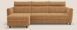 Peonia divano letto angolare con Penisola Contenitore - Materasso H18