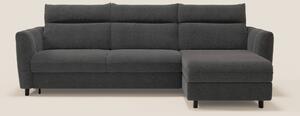Peonia divano letto angolare con Penisola Contenitore - Materasso H18