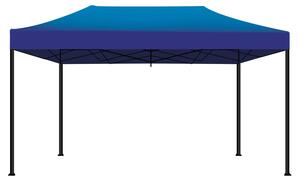 Kebon Tenda / Gazebo Per Giardino 3X4,5 Mt Impermeabile Tendone Pieghevole Per Fiere E Mercati Colore Blu