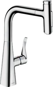 Hansgrohe Metris Select M71 rubinetto da cucina verticale cromo 73817000