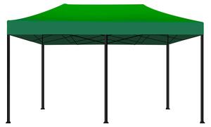 Kebon Tenda / Gazebo Per Giardino 3X6 Mt Impermeabile Tendone Pieghevole Per Fiere E Mercati Colore Verde