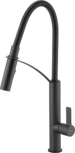 Deante Gerbera rubinetto da cucina verticale nero BGB_N72M