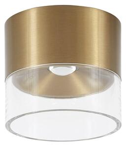 Plafoniera Lindby, Dalila, Dorato / Ottone, Soggiorno, Alluminio, Moderno