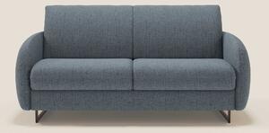 Ninfea divano letto Design Morbido con Piedini alti in Metallo e Mater